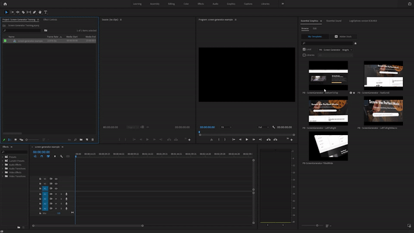 FREE Animated Screen Replacement Template for Premiere Pro - Drag and Drop onto Premiere Timeline